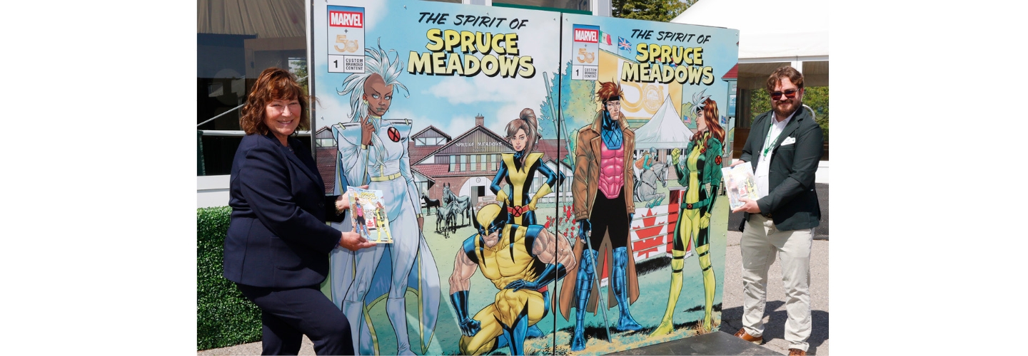 Marvel Meets Spruce Meadows:<br>A 50th Anniversary Adventure