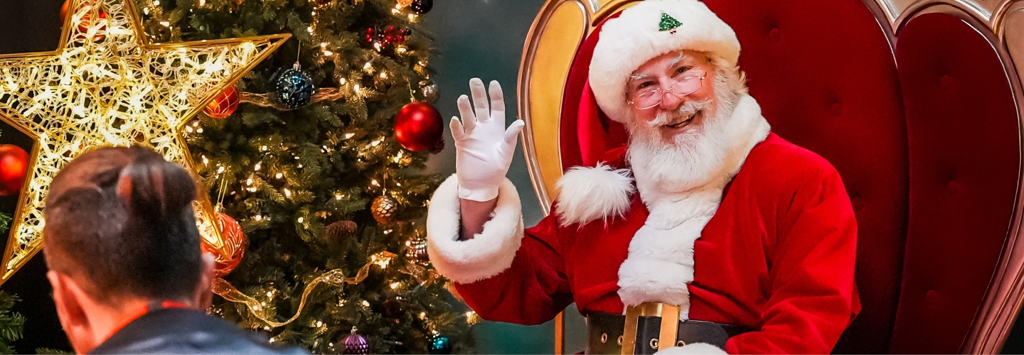 Santa visits