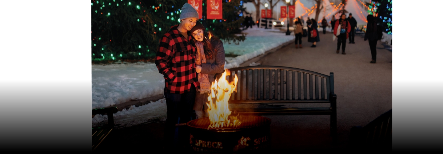 Crackling Fires &<br> Cozy Places to Keep Warm