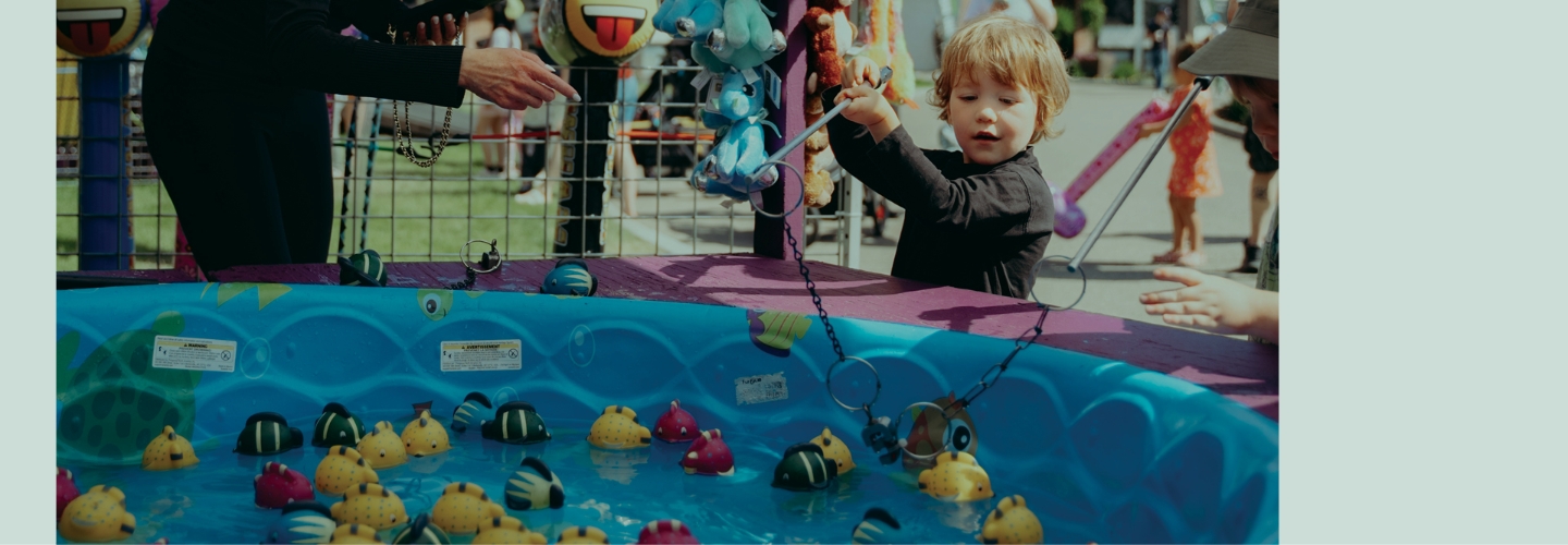 Test your skills and enjoy carnival-style games for fun prizes!