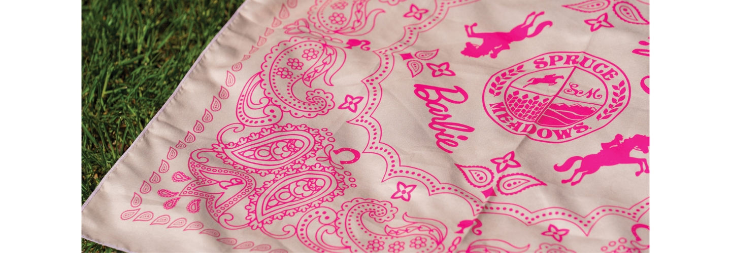 Barbie x Spruce Meadows Bandana Giveaways
