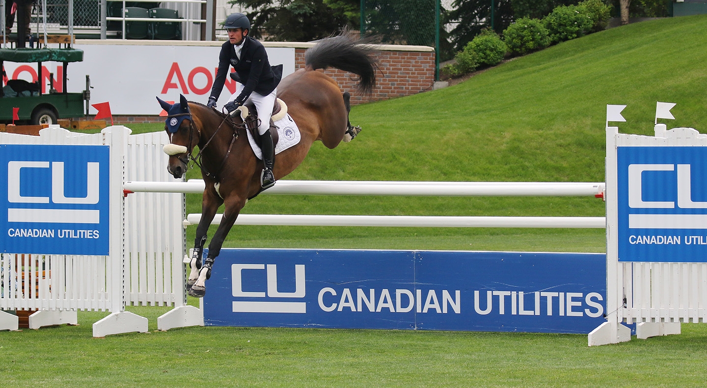 Darragh Kenny (IRL) Jumps to Victory in the Canadian Utilities 1.55m