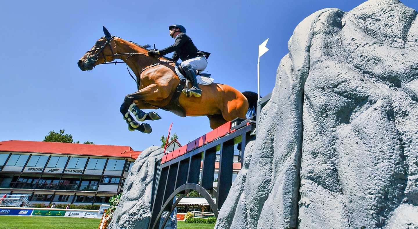 Daniel Coyle (IRL) & Calippo 57 Win the Canada Cup Derby