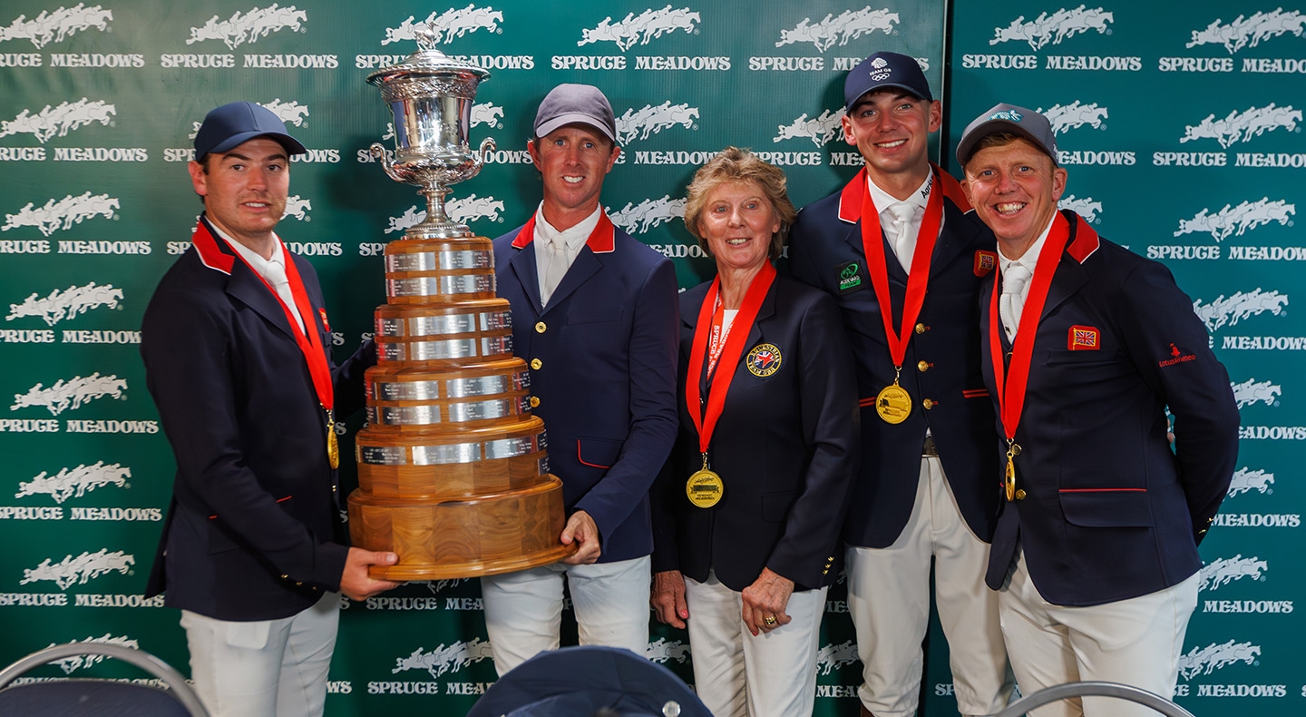 Great Britain Wins The BMO Nation Cup For The First Time In THREE Decades, As Duchess of Edinburgh Looks On