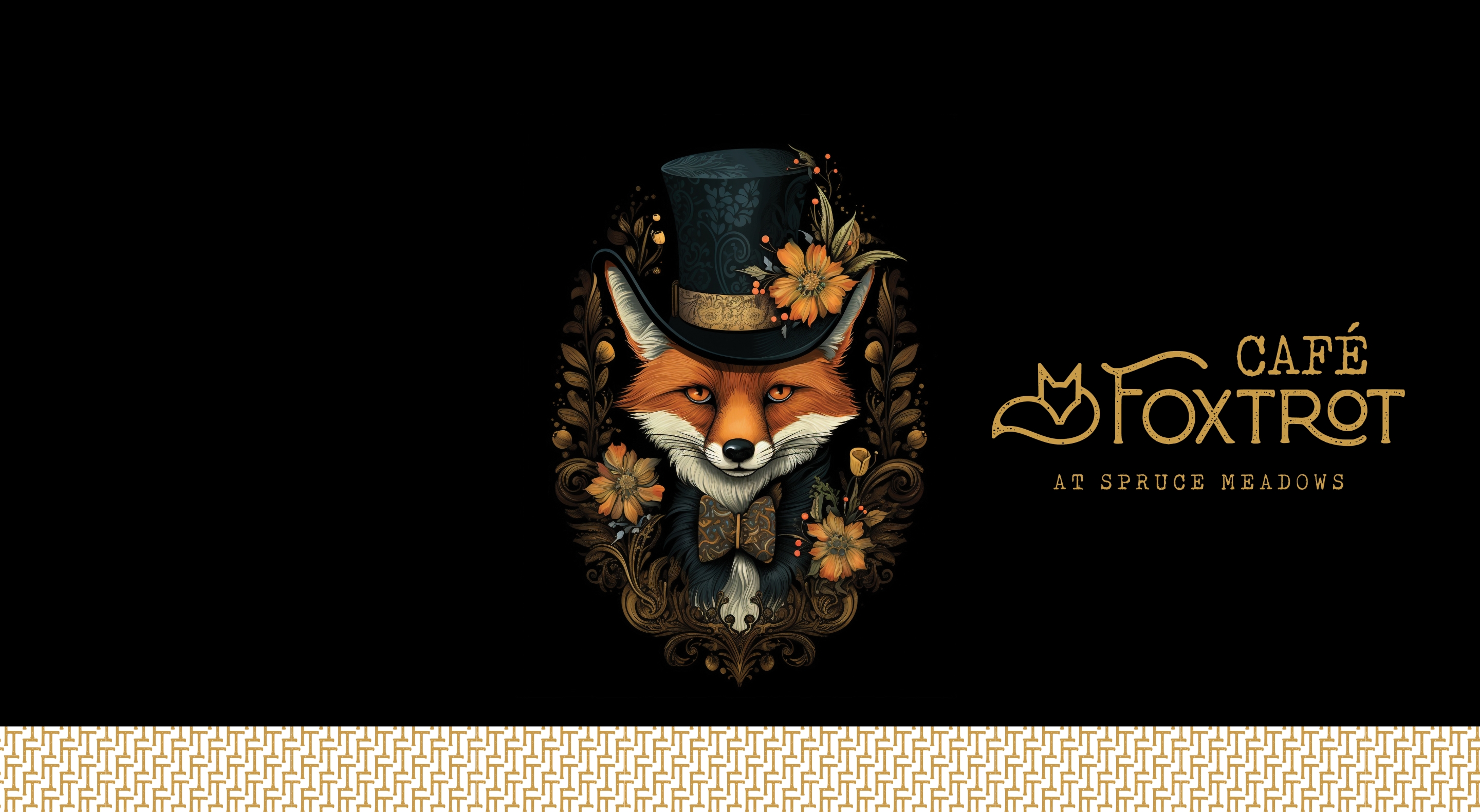 NOW OPEN!<br>Caf Foxtrot<br>at Spruce Meadows