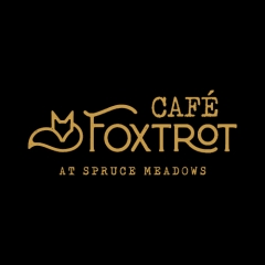 NOW OPEN!<br>Caf Foxtrot<br>at Spruce Meadows