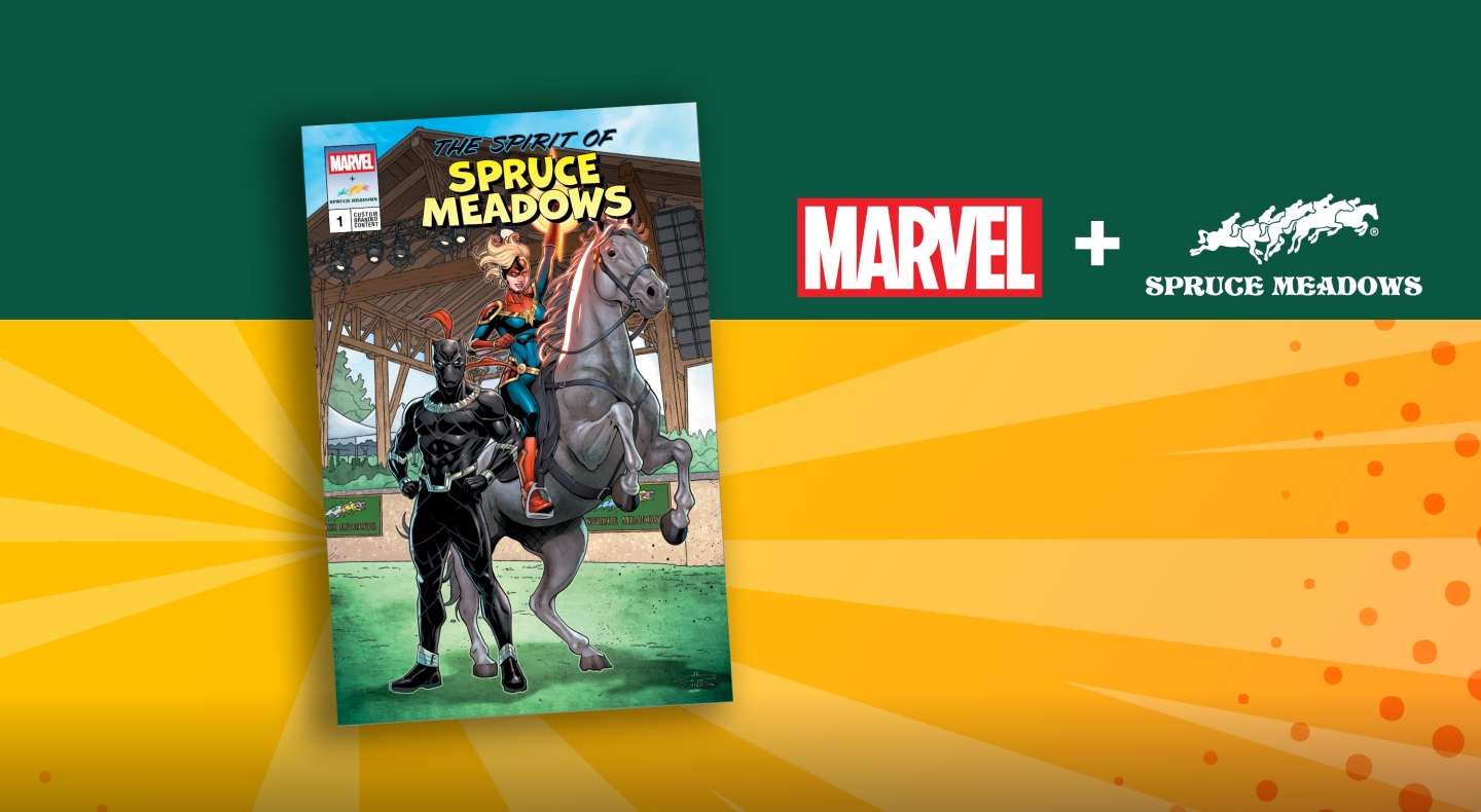 Marvel Returns to Spruce Meadows for a Summer-Long Comic Book Adventure