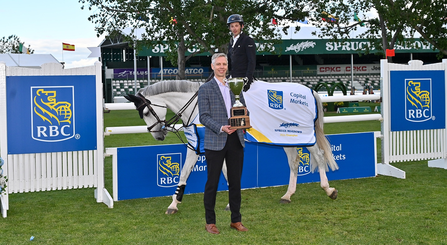 Mark Bluman Delivers Dominant One-Two Finish in RBC Capital Markets Cup 1.50m  The Colombian rider praised the International Ring after guiding Inside My Heart to victory and completing a remarkable one-two finish.