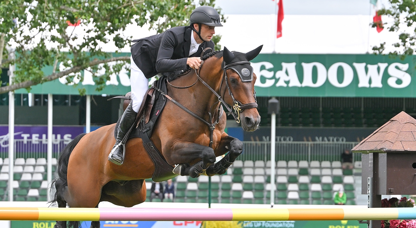 Richard Vogel (GER) Finds His Rhythm at Spruce Meadows, Wins Friends of the Meadows Cup 1.50m