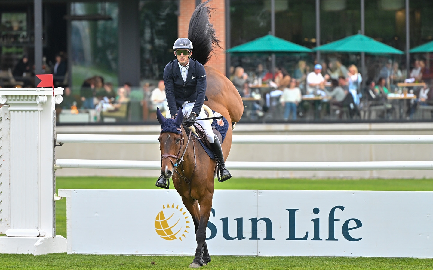 Mark Bluman (ISR) Claims Victory in Fan-Favourite Sun Life Derby at Spruce Meadows