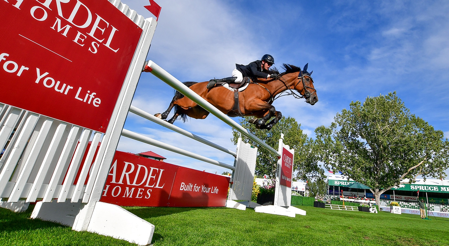 Daniel Coyle (IRL) and Calippo 57 Claim the Cardel Homes Cup on Opening Day of the Spruce Meadows �Masters�