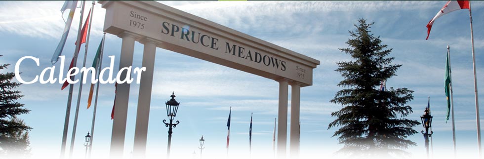 Spruce Meadows Seating Chart